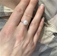 Anello Miluna Donna ANELLI CON PERLE in Oro bianco Perla PLI1693 - PLI1693